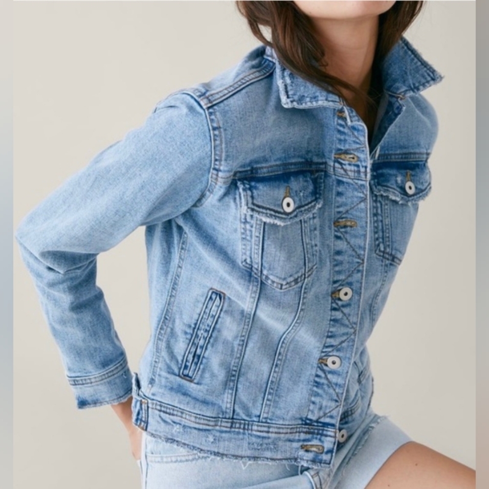 Zara Light Blue Denim Jacket